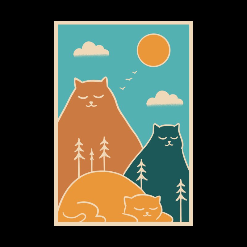 Cats Nature Mountains