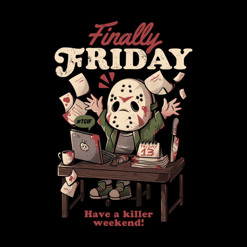 Finally Friday - Funny Office Halloween Gift
