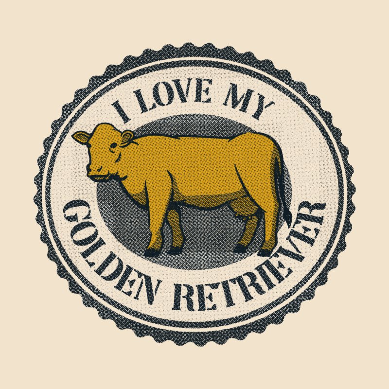 Golden Retriever Cow
