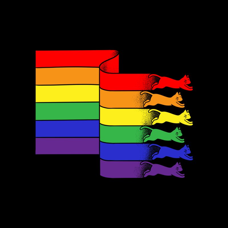 Rainbow Flag Cats
