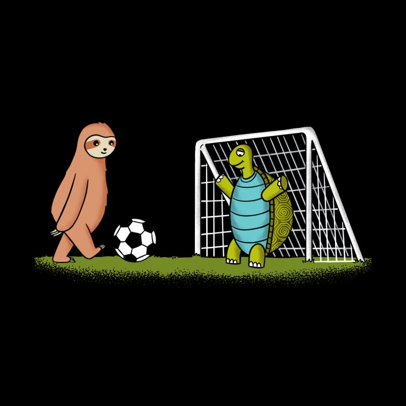 Sloth and Turtle Football
