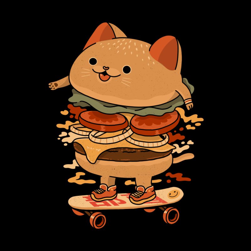 Burger Cat Skater