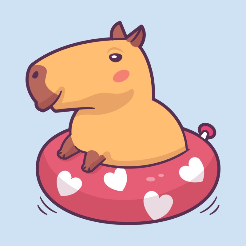 Capybara Floatie