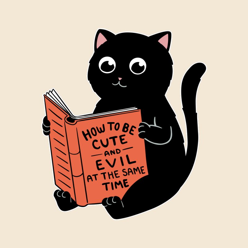 Cat Cute and Evil Book