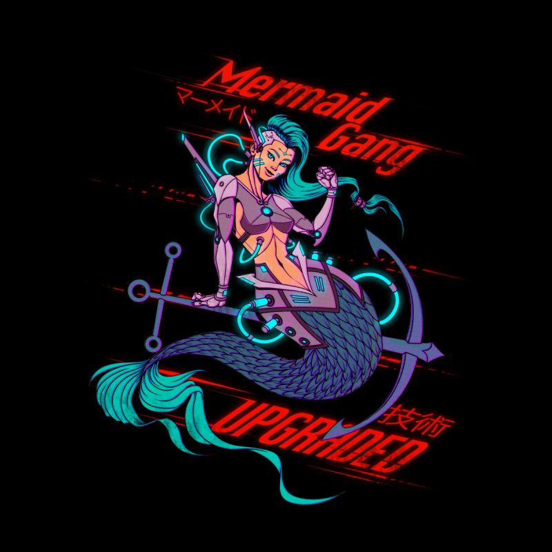 Cyberpunk Mermaid