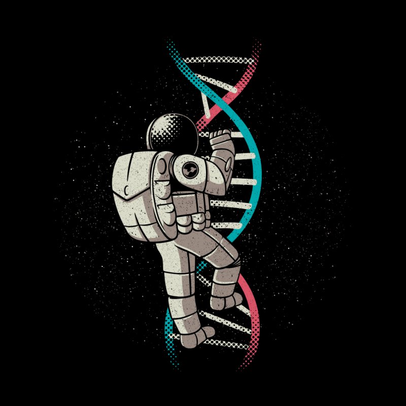 DNA Astronaut Science Stairs