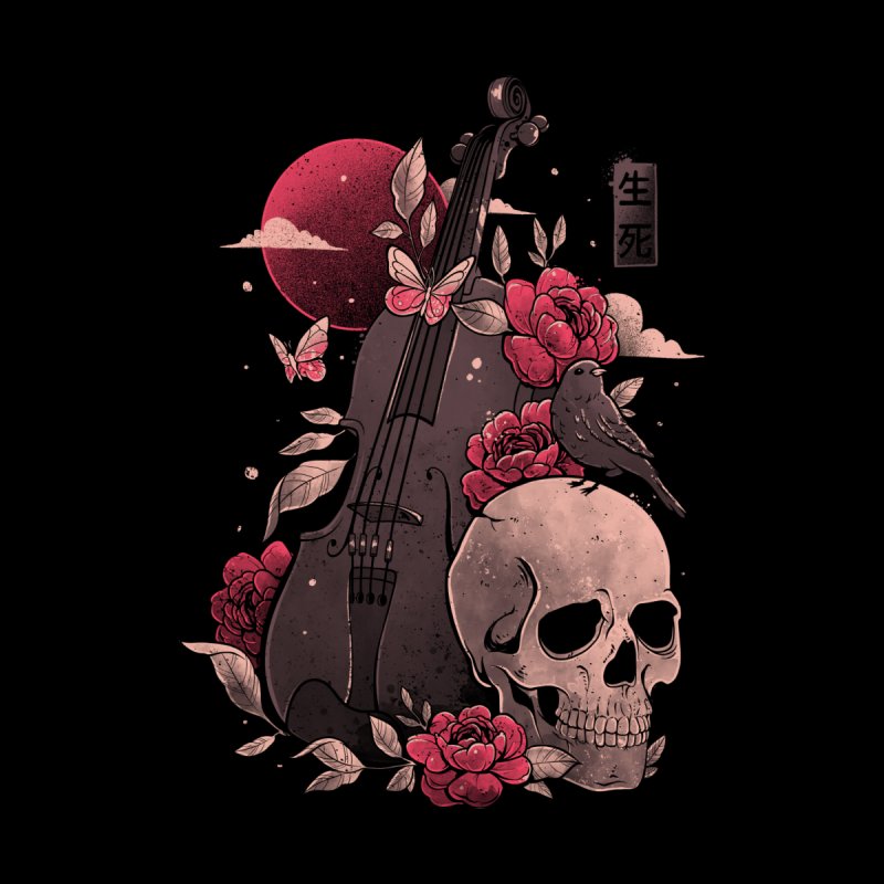 Death and Music - Cello Skull Evil