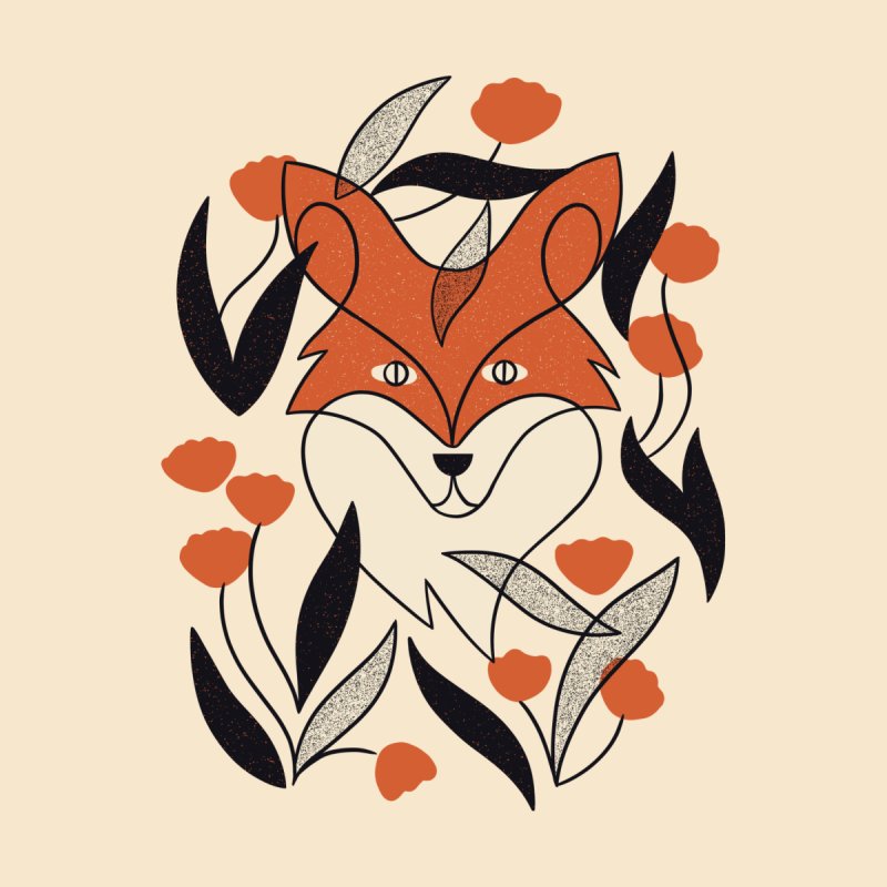 Floral Fox