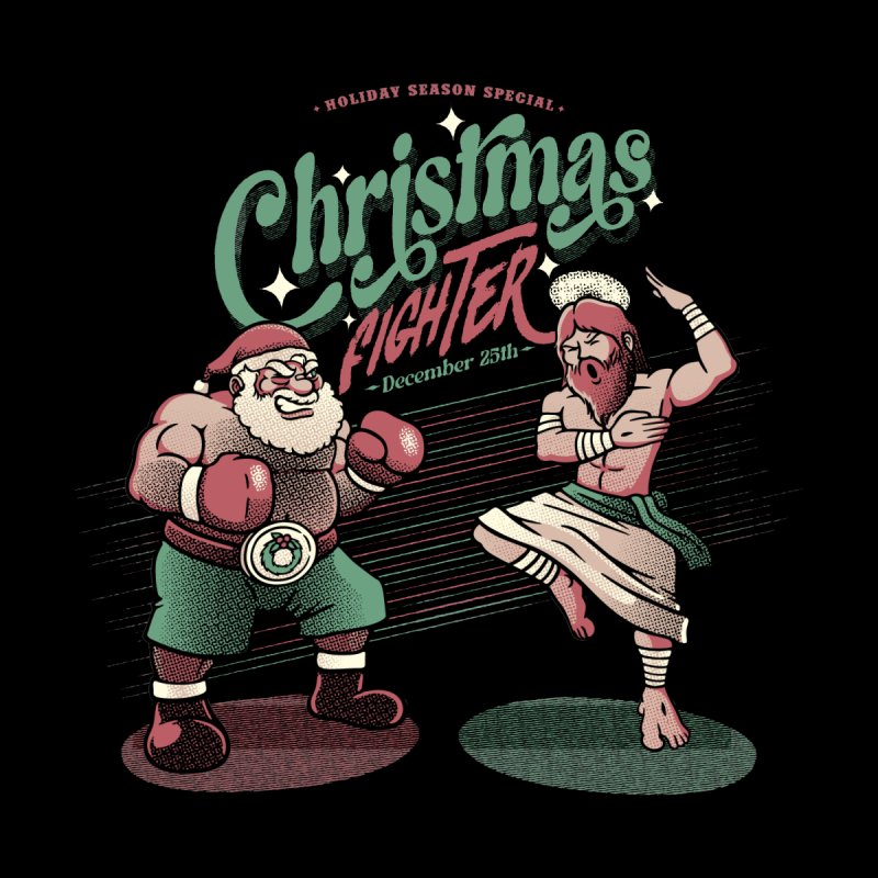 Holidays Fighting Jesus X Santa Claus