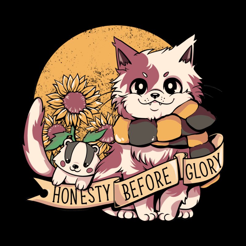 Honesty Before Glory - Sunflower Cat