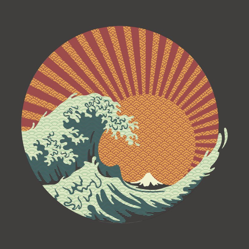 Kanagawa Wave Japanese Patterns