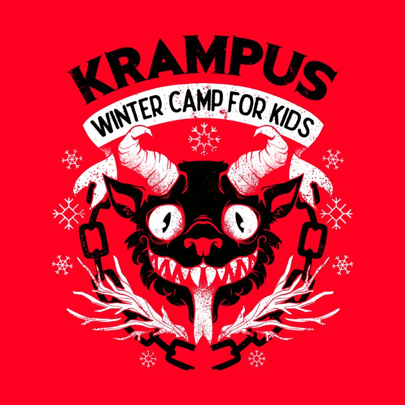 Krampus Winter Camp For Kids Ugly Sweater