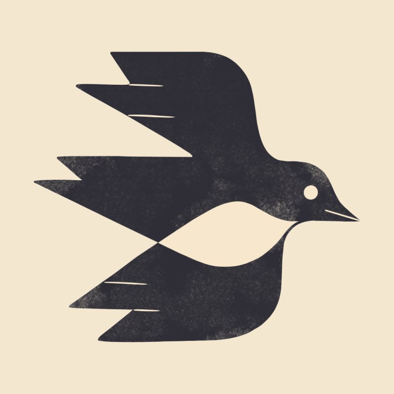 Minimal Blackbird No. 2