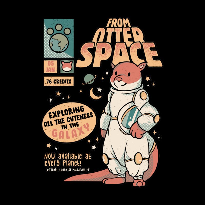 Otter Space Astronaut Other Gravity Galaxy Comics