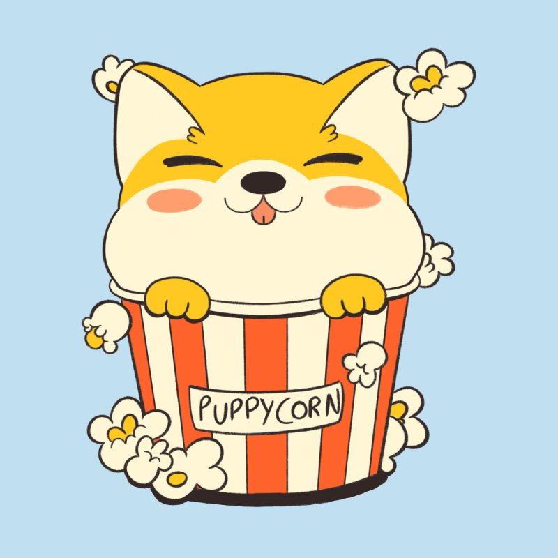 Puppycorn Shiba Movie Popcorn