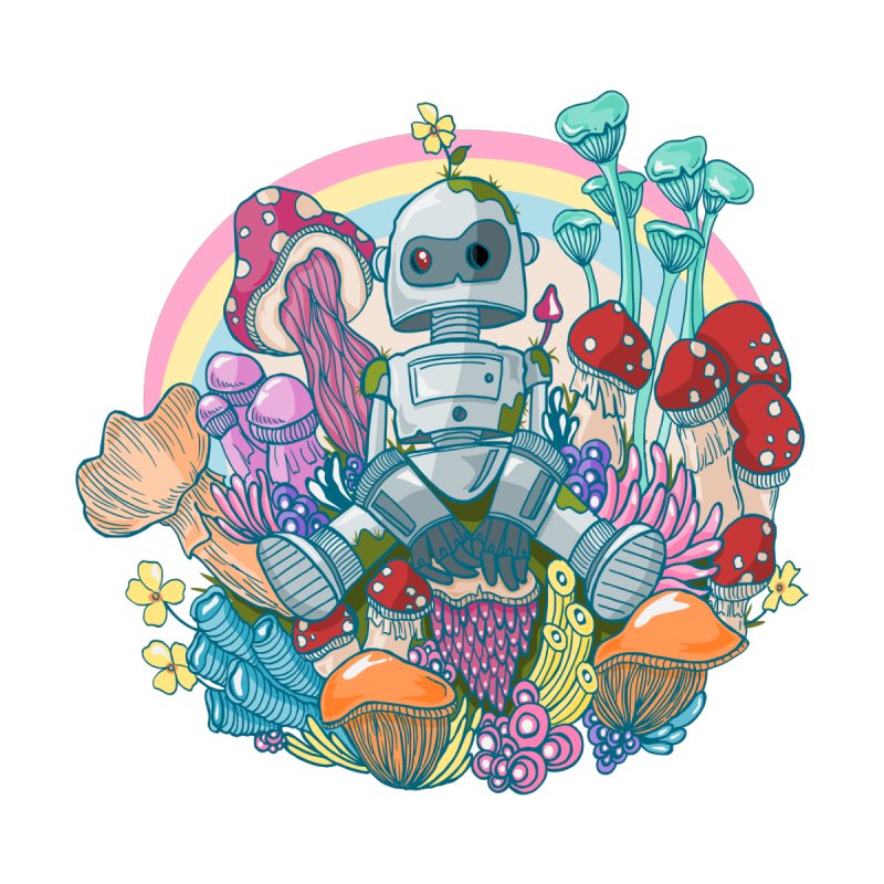 Robot and my Plants