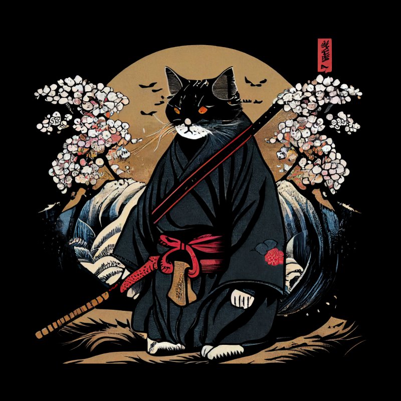 Samourai Kitten