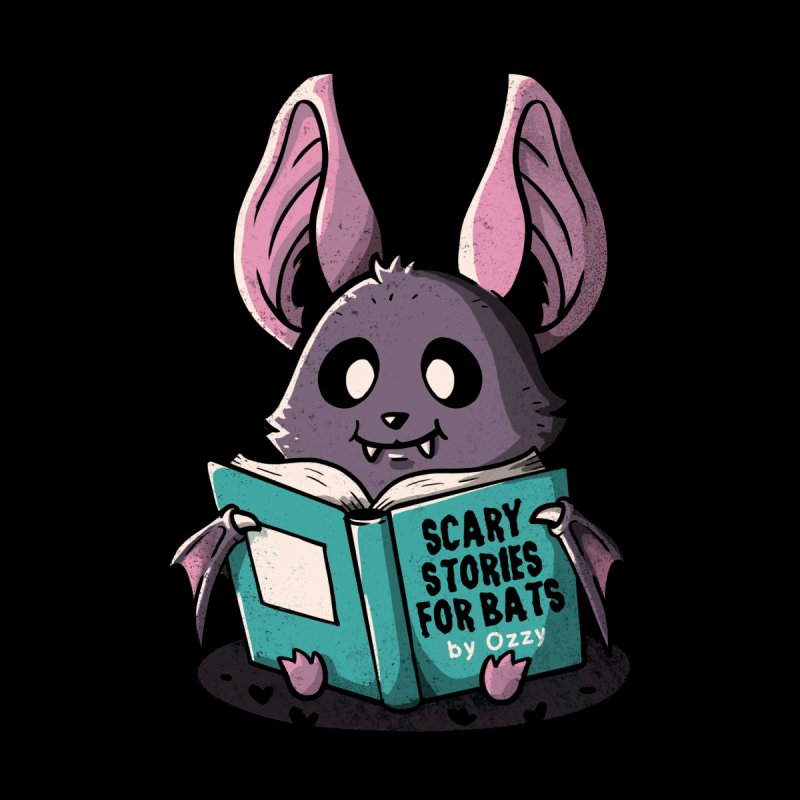 Scary Stories for Bats Book Worm