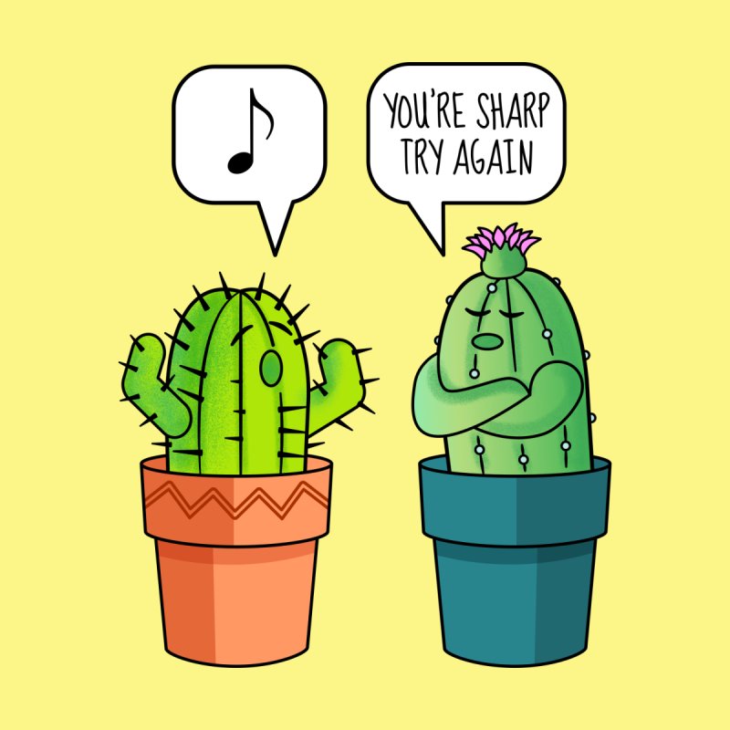Sharp Singing Cactus