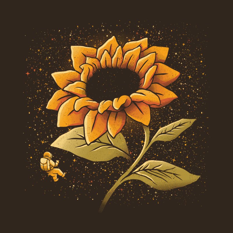 Sun-Flower Universe Flower Little Astronaut Science