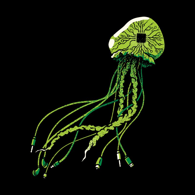 Technology Cyberpunk Jellyfish Science Computer