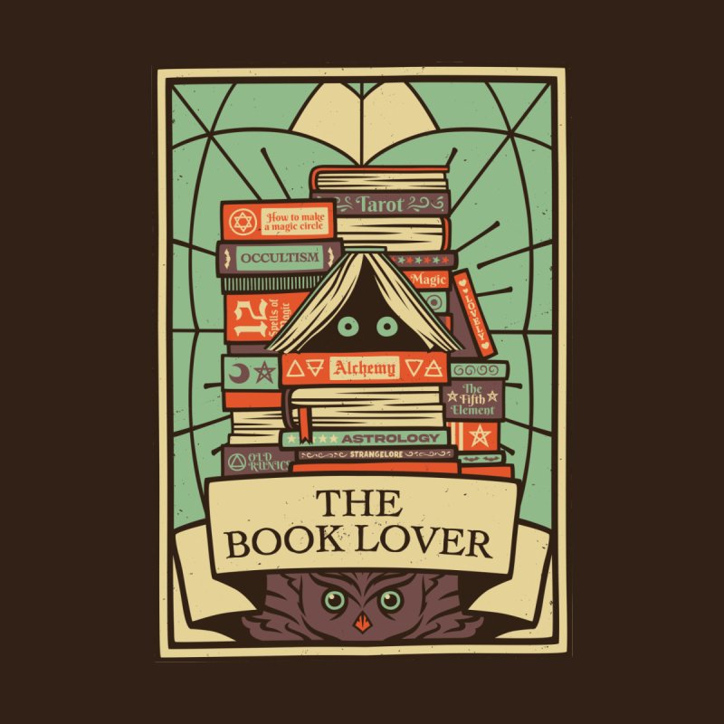 The Book Lover Tarot Card