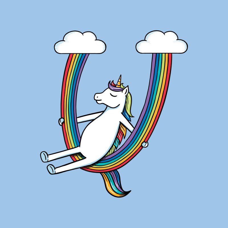 Unicorn And Rainbow Swing
