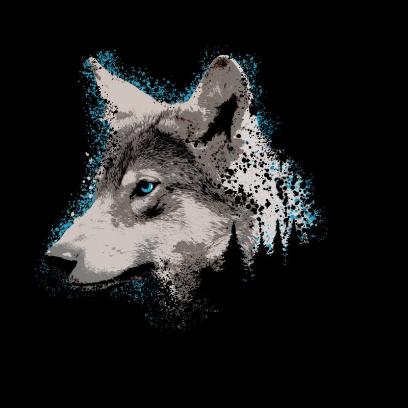 Wild Forest Wolf