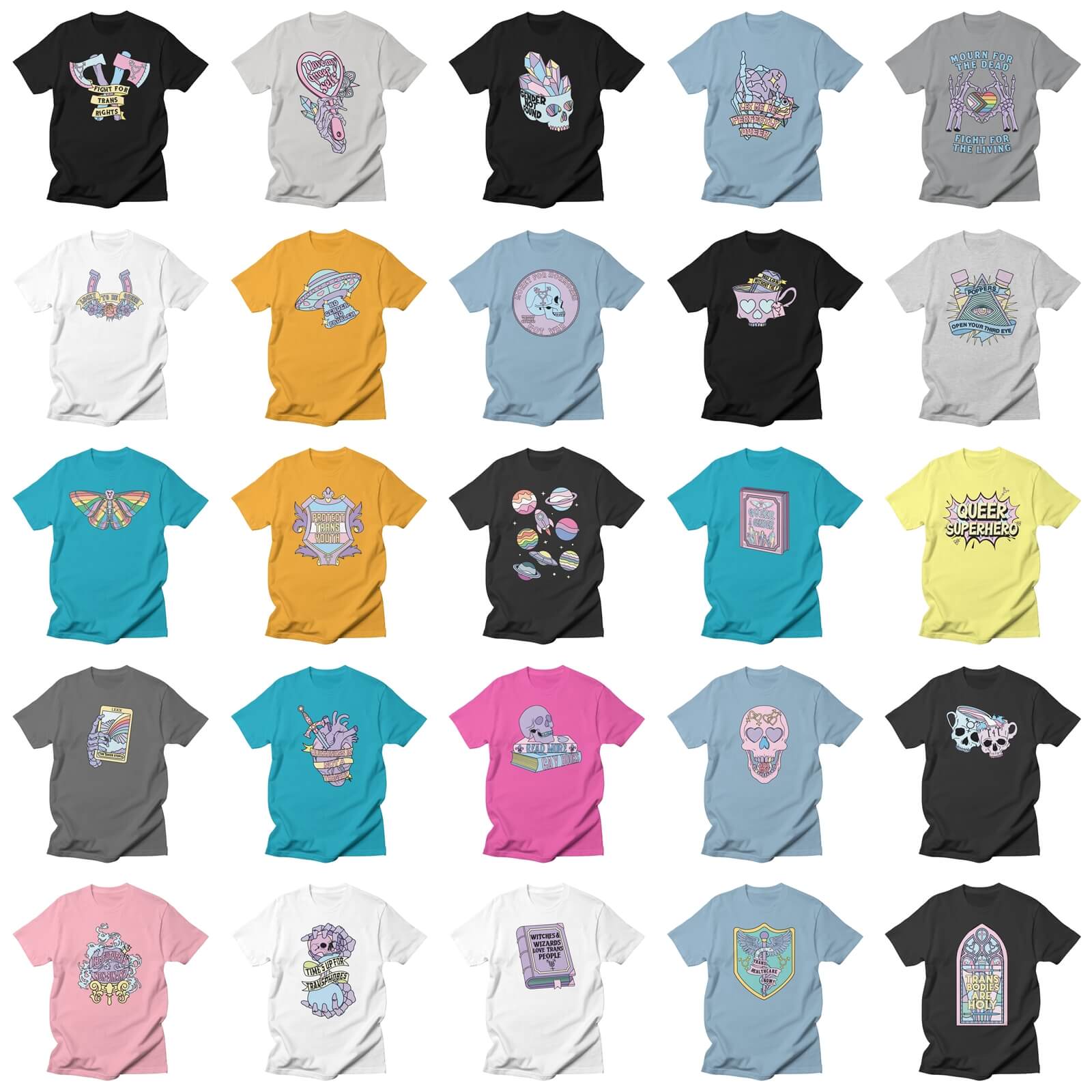 LGBTQIA+ T-Shirt Designs Bundle