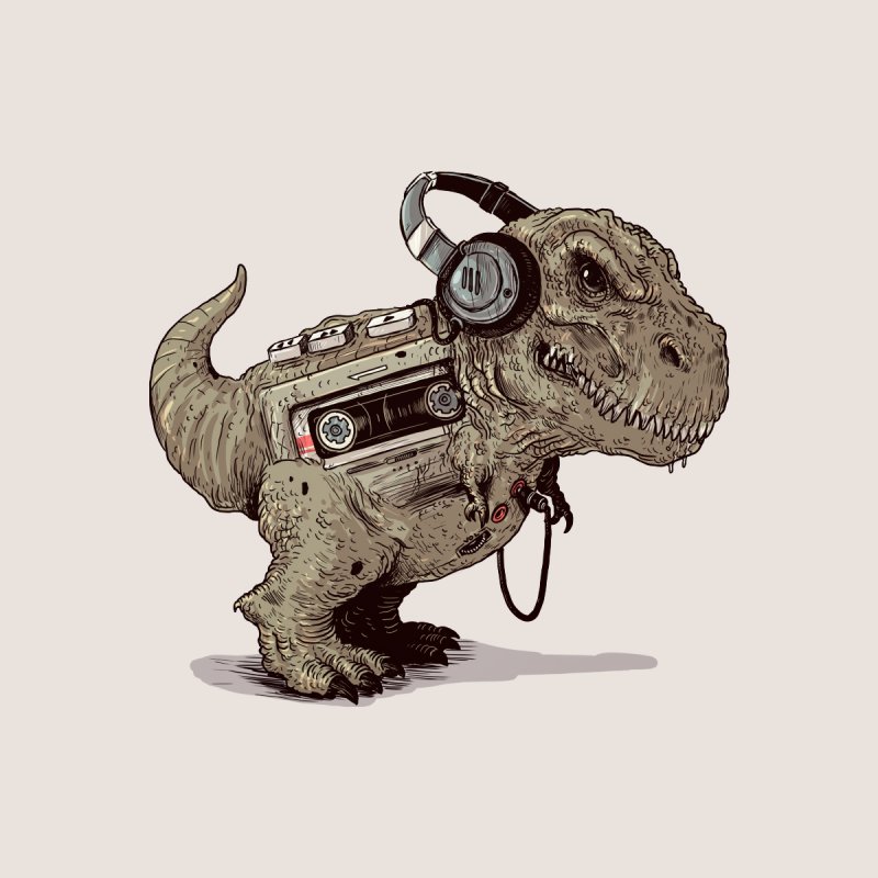 Tyrannosaurus Walkman